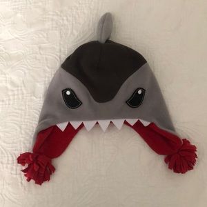 Fleece Shark Hat NWOT